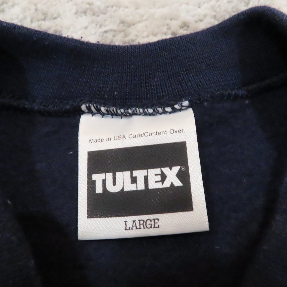 Men's Black Sweatshirt with Deer Graphic - Picture 4 of 7